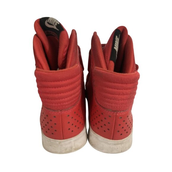 Nike 877473  flystepper 2k3 Men's Size 8 Red October hi-top Sneakers  shoes - Picture 3 of 7